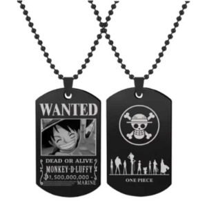 Ketting Geïnspireerd op Monkey D. Luffy - Iconische One Piece Strohoed Hanger