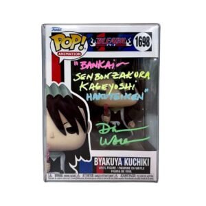 SIGNED by Dan Woren - Funko Pop! Bleach: Byakuya Kuchiki #1698 (Autographed w/Quote)