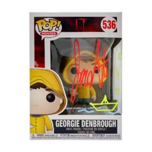 SIGNED by Jackson Robert Scott - Funko Pop! Movies: IT - Georgie Denbrough #536 (Autographed)