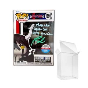 SIGNED by Toni Oliver - Funko Pop! Bleach: Ulquiorra Shifar #1691 Toy Tokyo NY 2024 Exclusive (Autographed w/Quote)