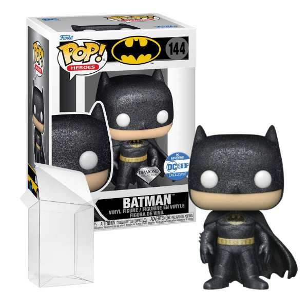 Funko Pop! DC Comics - Batman #144 Diamond Glitter Fandome DC Shop Exclusive