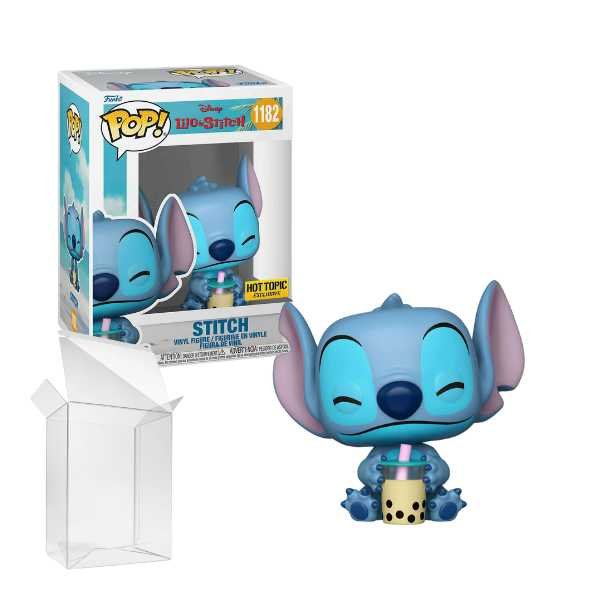 Funko Pop! Disney Lilo & Stitch - Stitch with Boba Tea #1182 Hot Topic Exclusive