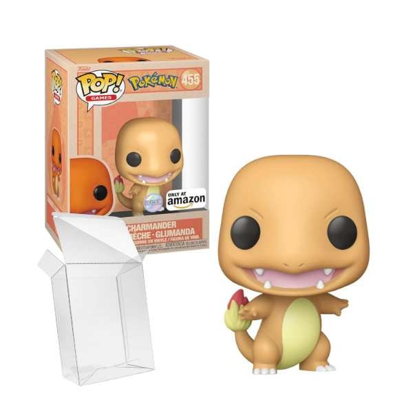 Funko Pop! Games: Pokemon - Charmander (Soft Color) #455 Amazon Exclusive