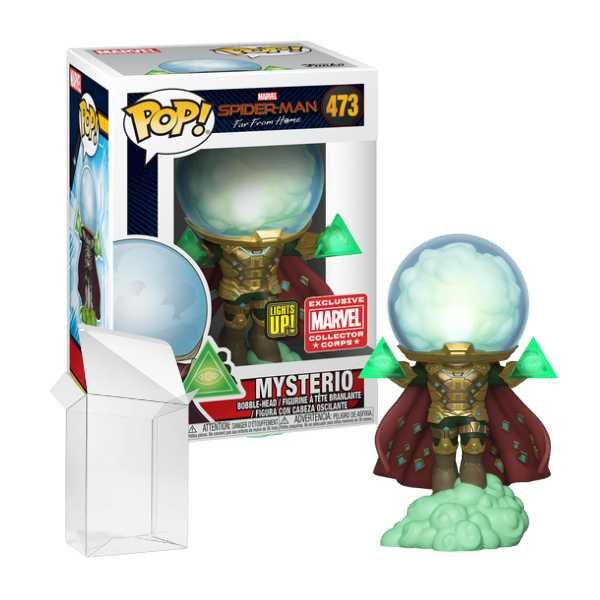 Funko Pop! Marvel: Mysterio Lights UP! #473 Marvel collector Corps Exclusive