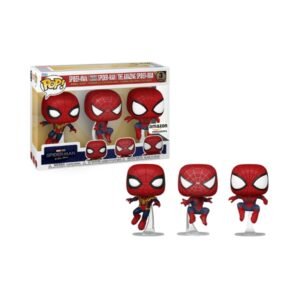 Funko Pop! Marvel Spider-Man Friendly Neighborhood Spider-Man The Amazing Spider-Man 3-PACK Amz Exclusive