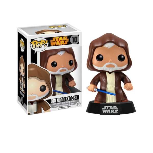 Funko Pop! Star Wars: Obi-wan Kenobi #10 Black Box (re-release of blue box)