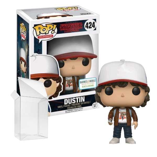 Funko Pop! Television: Stranger Things - Dustin #424 Barnes & Noble Exclusive