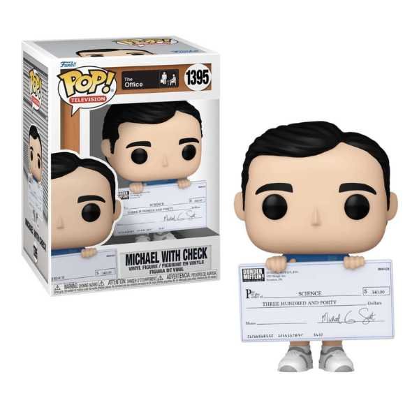 Funko Pop! Television: The office - Michael with Check #1395