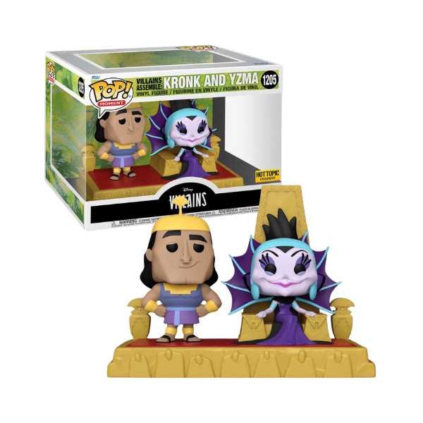 Funko Pop! Disney Villains Assemble - Kronk and Yzma #1205 Hot Topic Exclusive