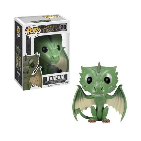 Funko Pop! Game of Thrones- Rhaegal #20 (Box Condition 7/10)