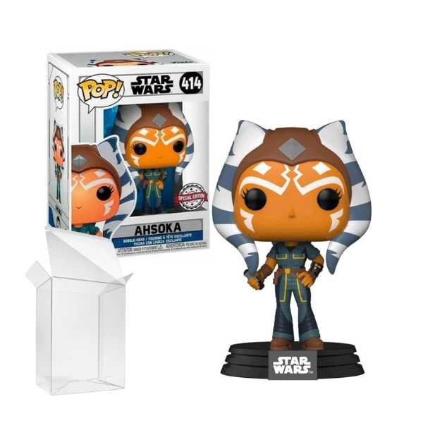 Funko Pop! Star Wars - Ahsoka (Mechanic) (GameStop Exclusive) #414 Special Edition Exclusive