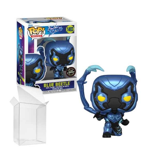 Funko Pop! DC Comics Blue Beetle - Blue Beetle #1403 Glow Chase