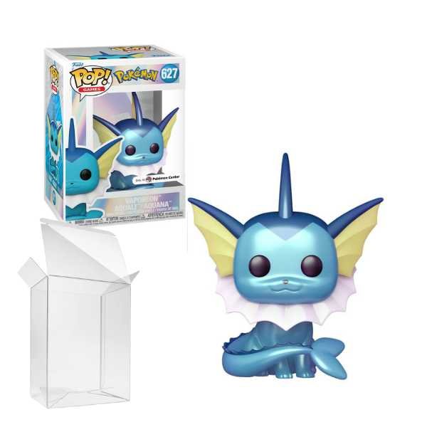 Funko Pop! Games: Pokemon - Vaporeon #627 (Only at Pokémon Center Exclusive) (Pearlescent)