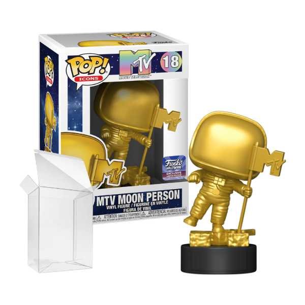 Funko Pop! Mtv moon person 18 (Gold) Funko hollywood Exclusive