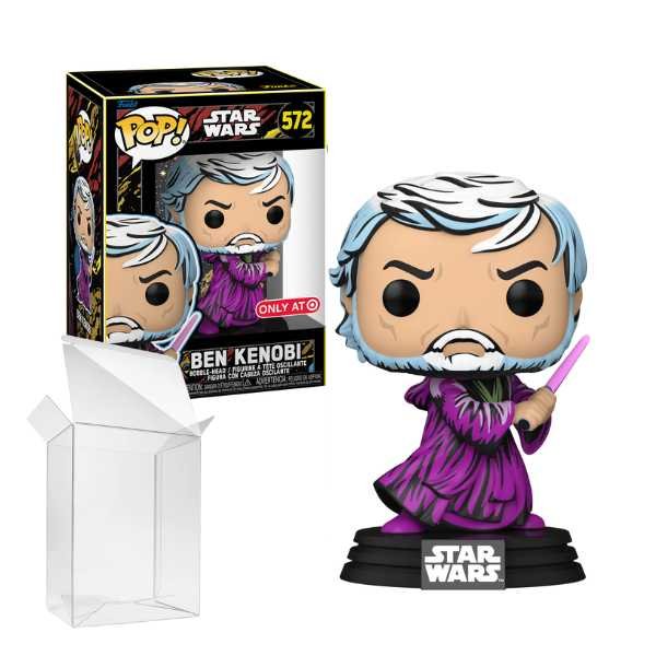 Funko Pop! Star Wars - Ben Kenobi (Retro) #572 Target Exclusive