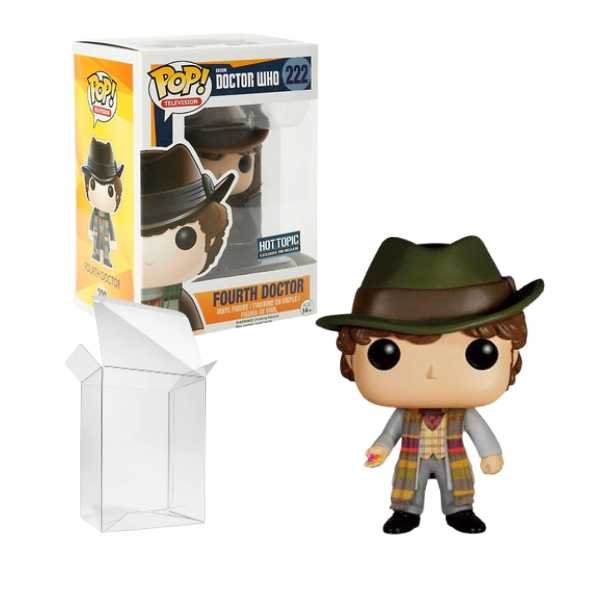 Funko Pop! Television Doctor Who - Fourth Doctor #222 Hot Topic Pre-release Exclusive