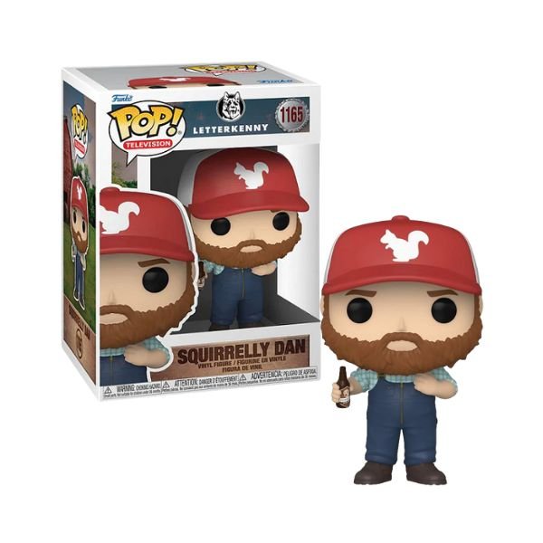 Funko POP! Television_ Letterkenny- Squirrelly Dan #1165