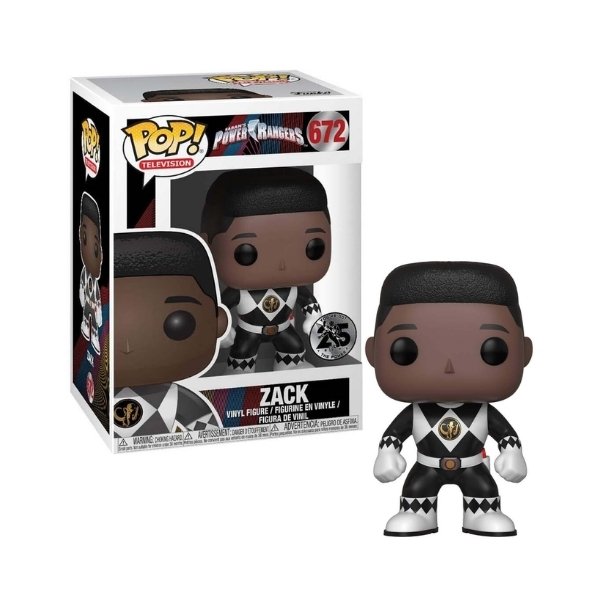 Funko POp! Television: Power Rangers - Zack #672