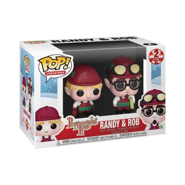 Funko Pop! Christmas Holliday - Peppermint Lane - Randy & bob 2-pack