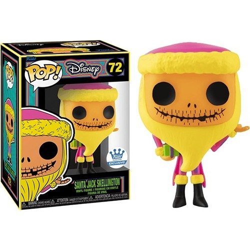 Funko Pop! Disney - NBX Santa Jack Skellington Blacklight #72 Exclusive