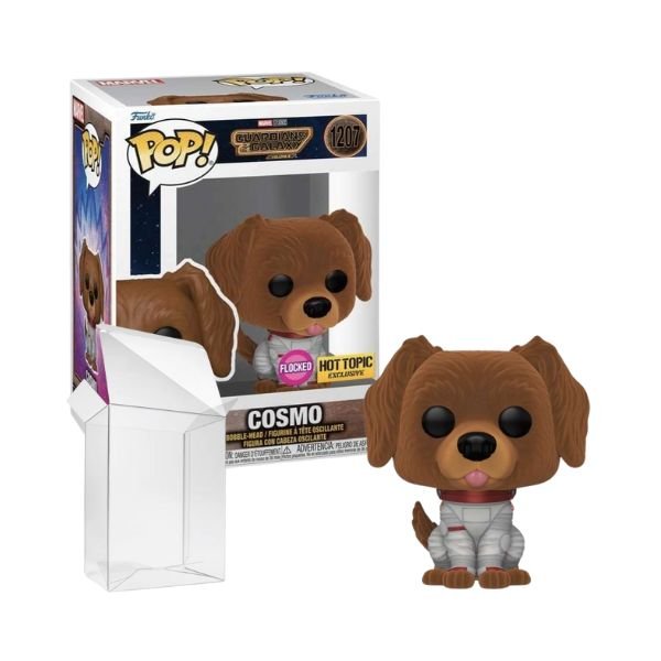 Funko Pop! Guardians of the Galaxy Vol. 3 - Cosmo Flocked #1207 Hot Topic Exclusive