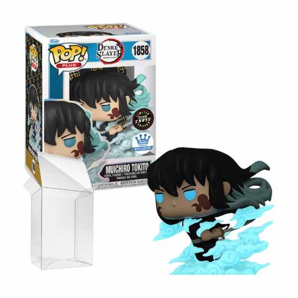 Funko Pop! Plus Animation: Demon Slayer - Muichiro Tokito (Mist Breathing) #1858 Funko Exclusive GLOW CHASE