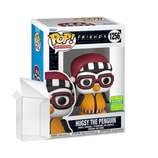 Funko Pop! Television_ Friends - Hugsy the Penguin #1256 2022 Summer Convention Exclusive