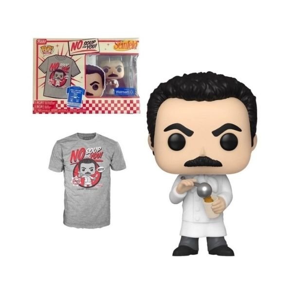 Funko Pop! Television_ Seinfeld - Yev Kassem #1089 Walmart Exclusive Tee Box size XL